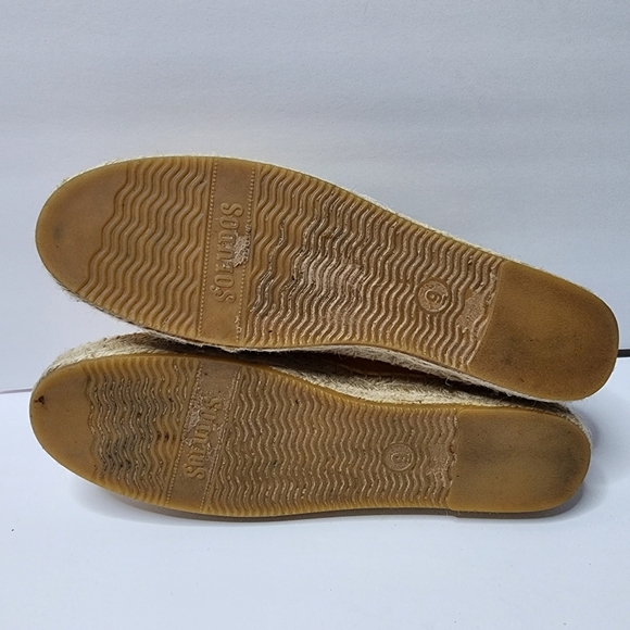 Women's Soludos Original Dali Flat Canvas Espadrille Slip-On Size 9 Yellow - Picture 6 of 12